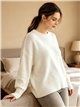 Pull oversize à épaules tombantes