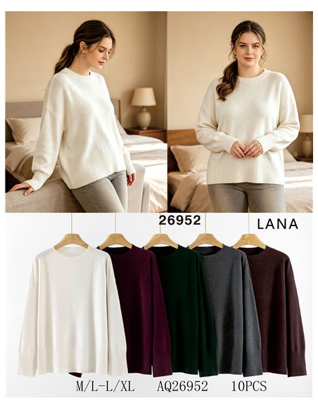 Pull oversize à épaules tombantes