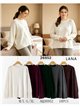 Pull oversize à épaules tombantes