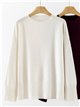 Pull oversize à épaules tombantes
