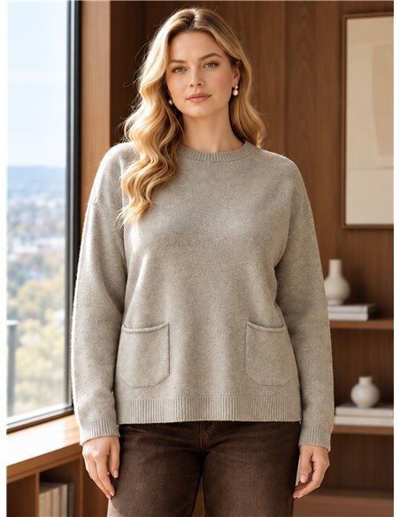 Jersey bolsillos delanteros