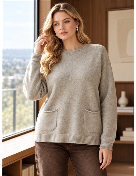 Jersey bolsillos delanteros