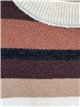 Jersey rayas multicolor