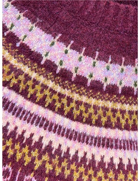 Jersey jacquard nórdico
