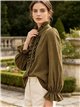 Blusa vichy con volantes