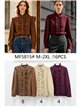 Blusa pana de lunares con volantes