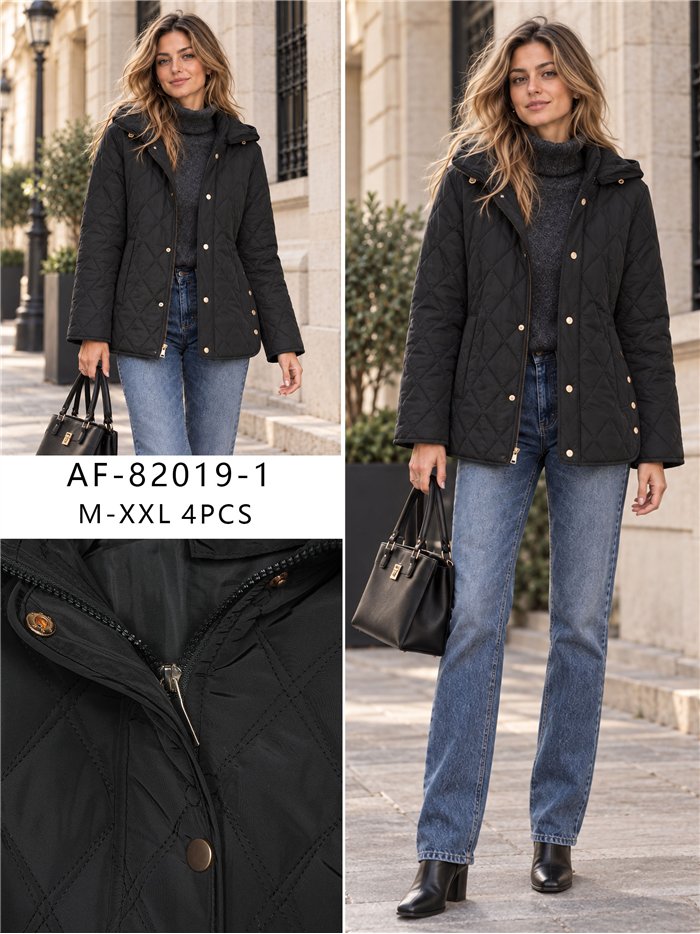 Chaqueta acolchada capucha