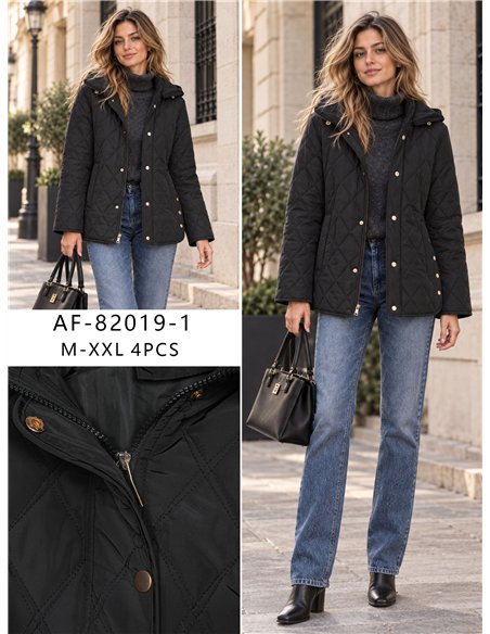 Chaqueta acolchada capucha
