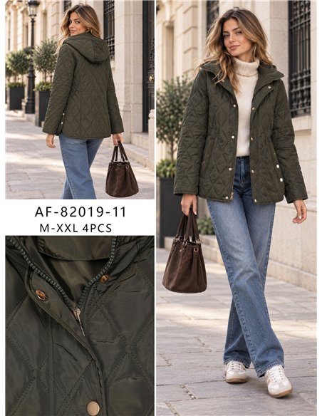 Chaqueta acolchada capucha