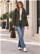 Chaqueta acolchada capucha