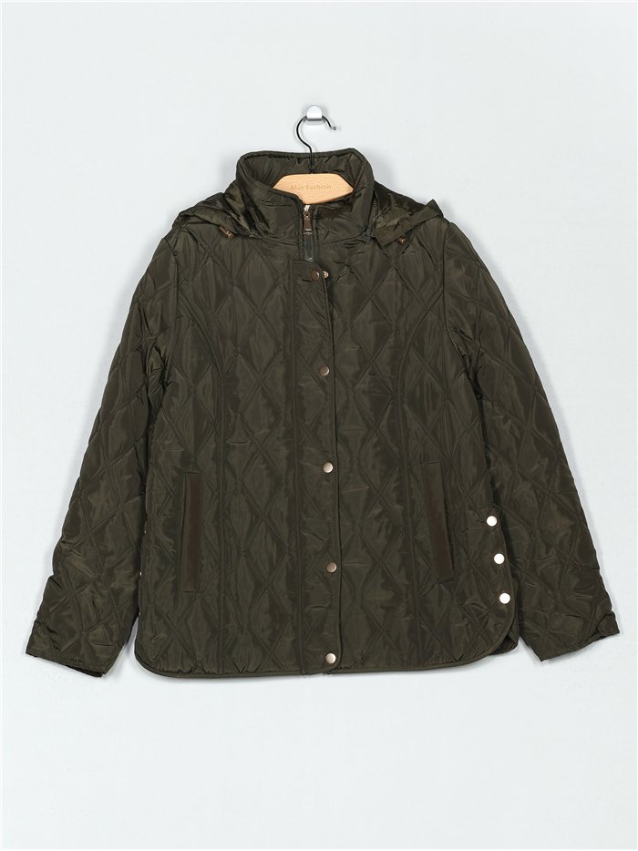 Chaqueta acolchada capucha