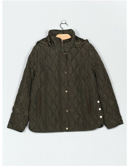 Chaqueta acolchada capucha