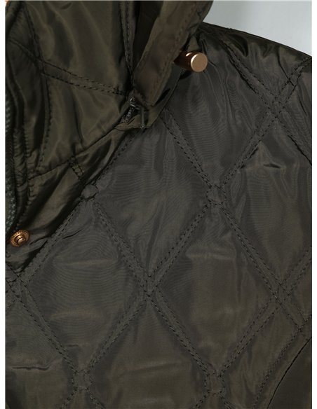 Chaqueta acolchada capucha
