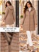 Anorak largo capucha forro polar