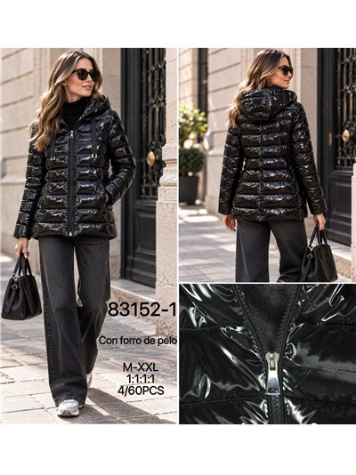 Anorak acharolada capucha forro polar water repellent 2