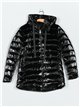 Anorak acharolada capucha forro polar water repellent