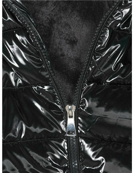 Anorak acharolada capucha forro polar water repellent