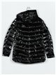 Anorak acharolada capucha forro polar water repellent