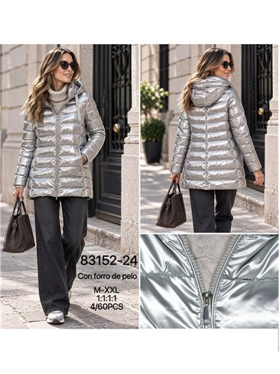 Anorak acharolada capucha forro polar water repellent 2