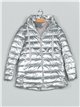 Anorak acharolada capucha forro polar water repellent