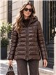 Anorak acharolada capucha forro polar water repellent