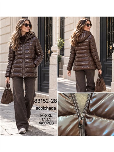 Anorak acharolada capucha forro polar water repellent 2