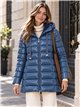 Anorak acharolada capucha forro polar water repellent