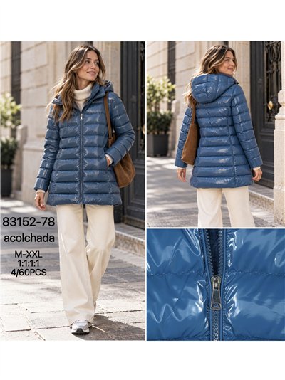 Anorak acharolada capucha forro polar water repellent 2