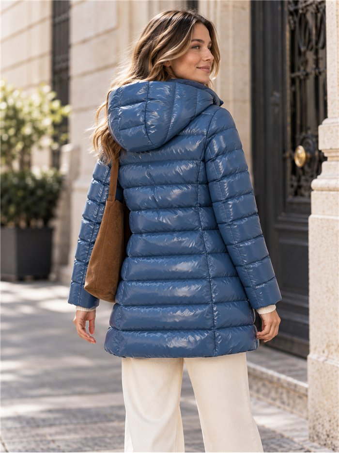 Anorak acharolada capucha forro polar water repellent