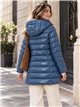 Anorak acharolada capucha forro polar water repellent