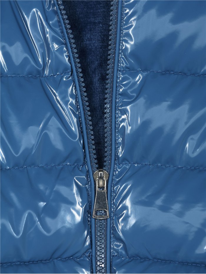 Anorak acharolada capucha forro polar water repellent
