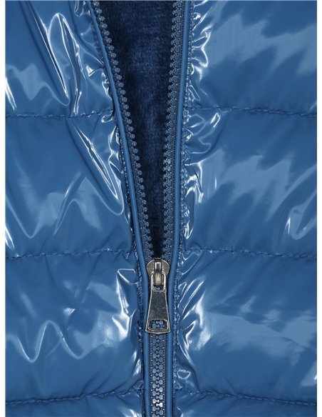 Anorak acharolada capucha forro polar water repellent