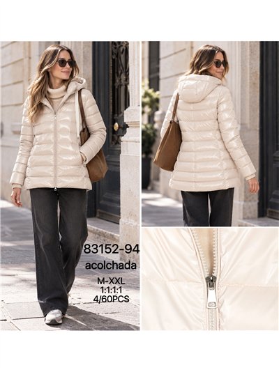 Anorak acharolada capucha forro polar water repellent 2