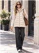 Anorak acharolada capucha forro polar water repellent