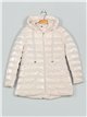 Anorak acharolada capucha forro polar water repellent