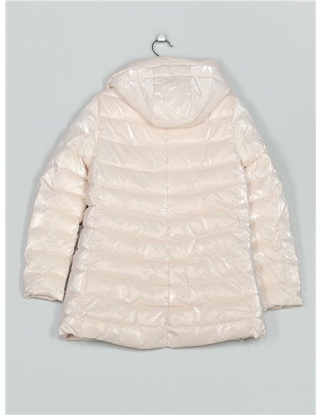 Anorak acharolada capucha forro polar water repellent