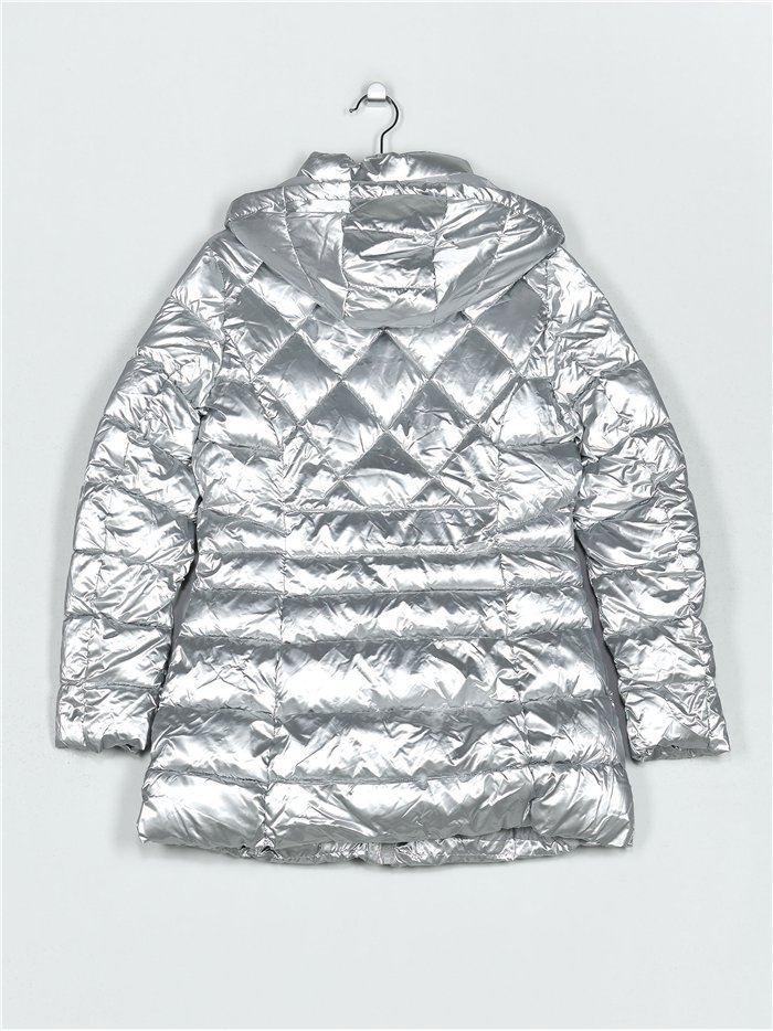 Anorak acharolada capucha water repellent