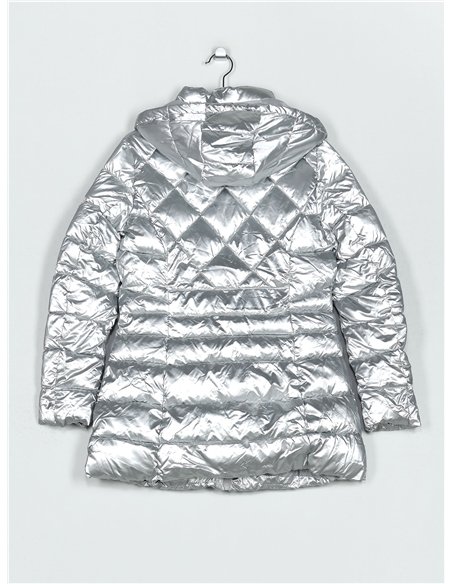 Anorak acharolada capucha water repellent