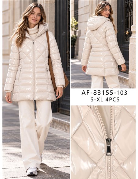 Anorak acharolada capucha water repellent