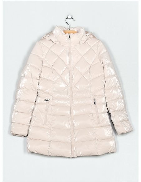 Anorak acharolada capucha water repellent