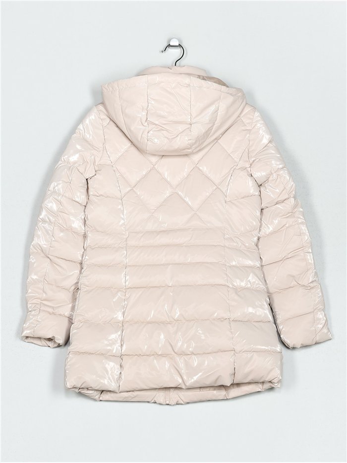 Anorak acharolada capucha water repellent