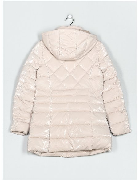 Anorak acharolada capucha water repellent