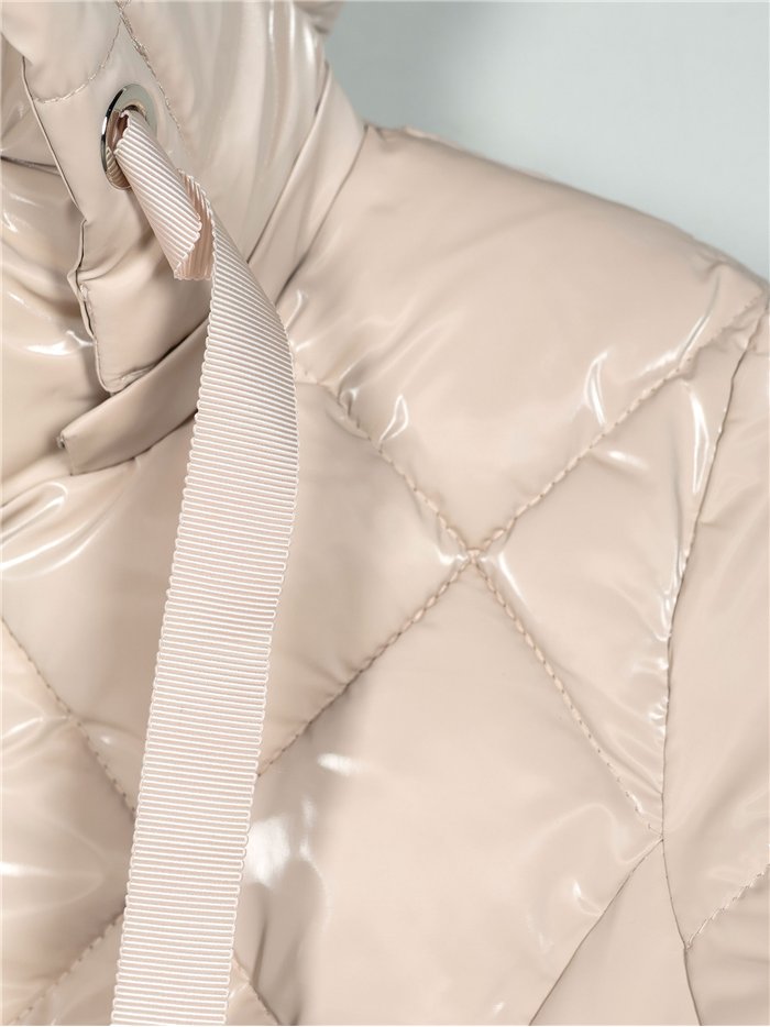 Anorak acharolada capucha water repellent