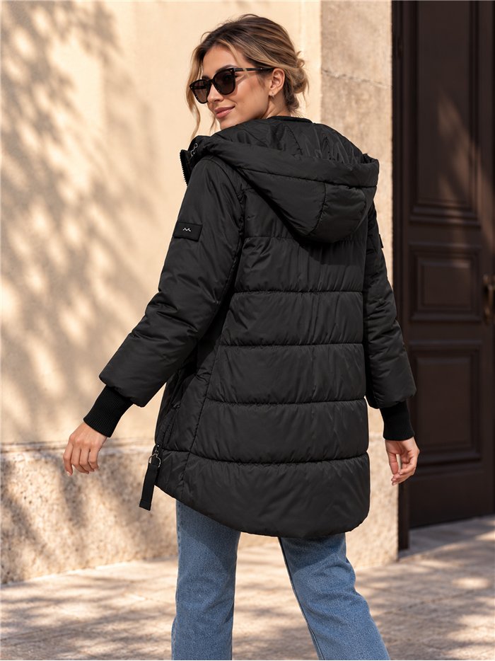 Anorak amplio capucha
