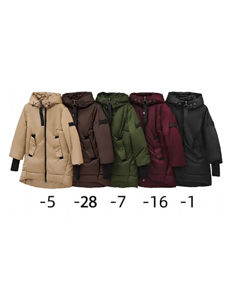 Anorak amplio capucha