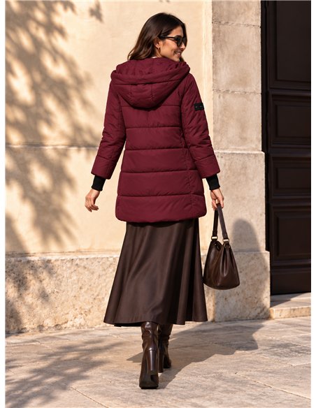 Anorak amplio capucha