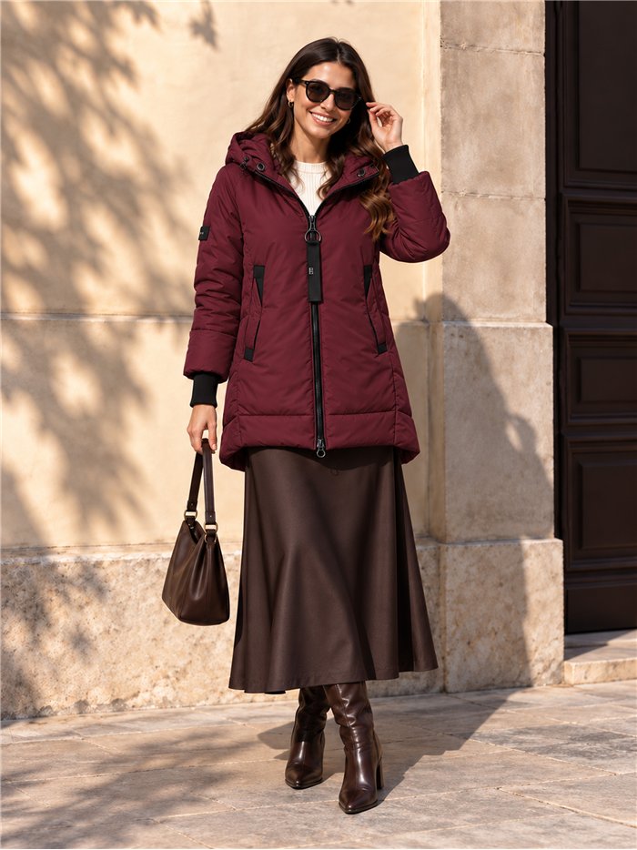 Anorak amplio capucha