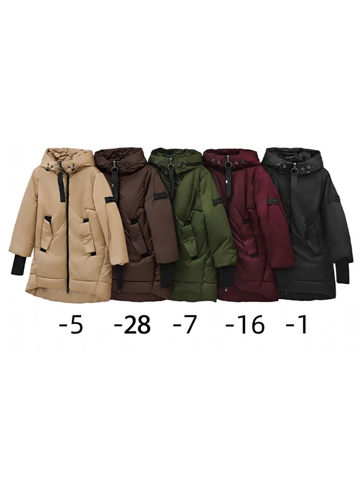 Anorak amplio capucha