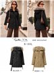 Parka acolchada capucha con pelo