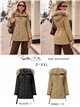 Parka acolchada capucha con pelo